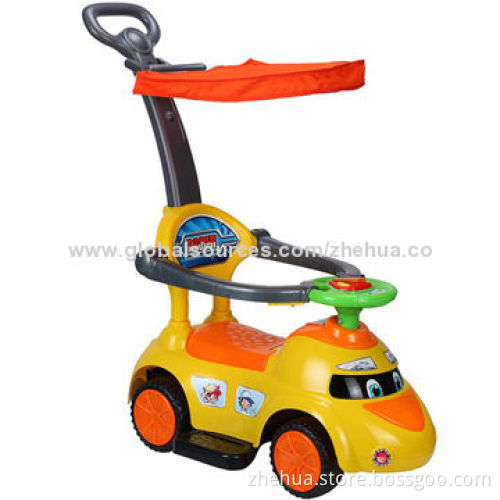 2014 Promotional Kids' Hot Selling Ride-on Car Toy with Music, Handlebar, Pedal, Top